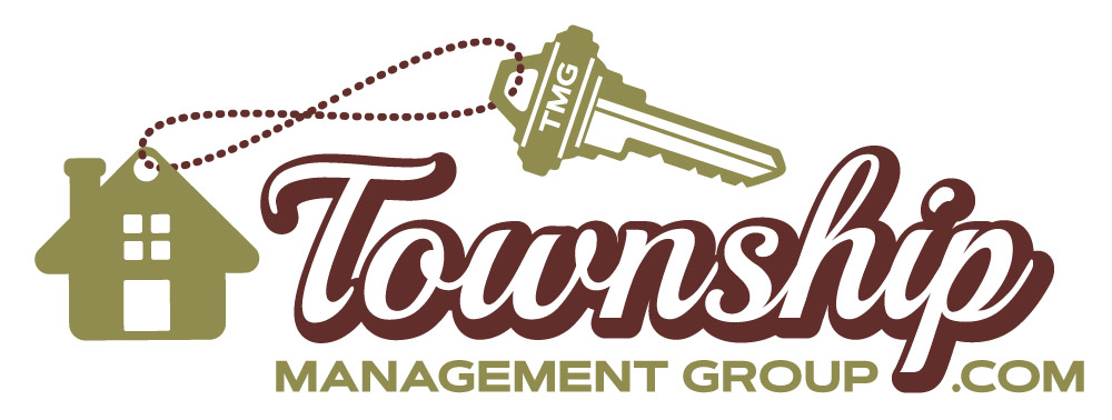 Township Management Group Logo - small house keychain on a key.